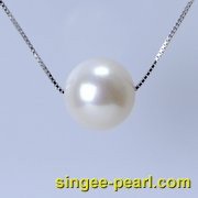 (11-11.5mm白色)珍珠挂坠GZ12022|心艺珍珠饰品网-珍珠图片