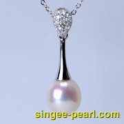 (8.5-9mm白色)珍珠挂坠GZ12026-3|心艺珍珠饰品网-珍珠图片