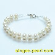 (5-6mm)珍珠手链SL12023-2|心艺珍珠饰品网-珍珠图片