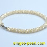 (4-5mm白色)珍珠项链XL12029|心艺点位小于5mm珍珠图片