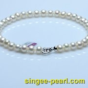 (9-10mm白色)珍珠项链XL12003-2|心艺珍珠饰品网-珍珠图片