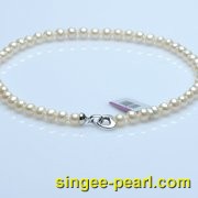 (8-9mm白色)珍珠项链XL12007|心艺珍珠饰品网-珍珠图片