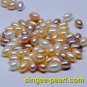 (7-8mm混彩)散珍珠SZ12011|心艺混彩珍珠图片