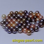 (10-10.5mm紫色粉色)散珍珠SZ12017-1|心艺混彩珍珠图片