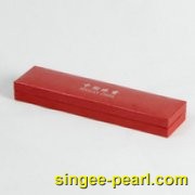 (珍珠珠宝)红色艺术盒BZ12001-心艺珍珠图片