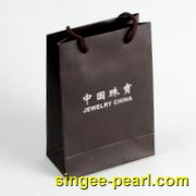 (珍珠珠宝)咖啡礼品袋BZ12024|心艺珍珠包装系列图片
