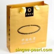 (珍珠珠宝)金色礼品袋BZ12027|心艺珍珠饰品网-珍珠图片