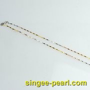 珍珠瓜子链YL12002|心艺珍珠饰品网-珍珠图片