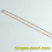 珍珠元宝链YL12004|心艺珍珠饰品网-珍珠图片