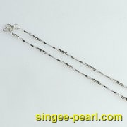 珍珠半扭花式链YL12007__心艺珍珠饰品网-饰品图片