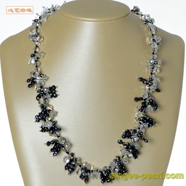 心艺珍珠:花式珍珠项链HL12033图片一