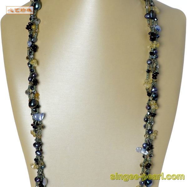 心艺珍珠:花式珍珠项链HL12038图片二