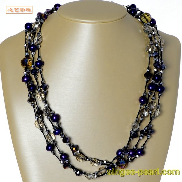 心艺珍珠:花式珍珠项链HL12042图片二