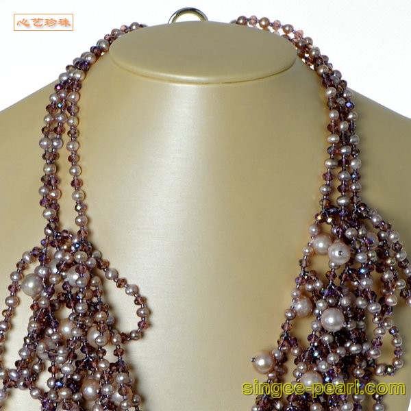 心艺珍珠:花式珍珠项链HL12052图片二