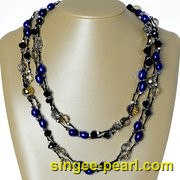 花式珍珠项链HL12031|心艺时尚珍珠饰品图片