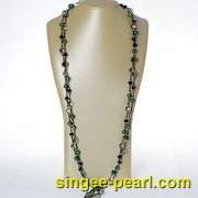 花式珍珠项链HL12037|心艺珍珠花式项链图片