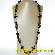 花式珍珠项链HL12041|心艺珍珠花式项链图片