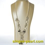 花式珍珠项链HL12046|心艺珍珠饰品网-珍珠图片