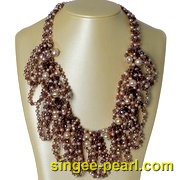 花式珍珠项链HL12051|心艺珍珠花式项链图片