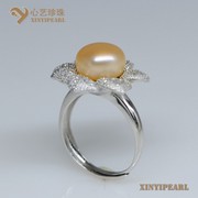 (9.5-10mm粉色)珍珠戒指XY14005-2|心艺珍珠饰品网-珍珠图片