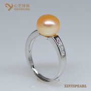 (9-9.5mm粉色)珍珠戒指XY14010-2|心艺珍珠饰品网-珍珠图片