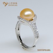 (9-9.5mm粉色)珍珠戒指XY14016-2|心艺珍珠饰品网-珍珠图片