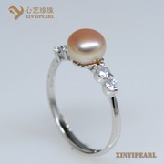 (6.5-7mm紫色)珍珠戒指XY14017-3|心艺珍珠饰品网-珍珠图片