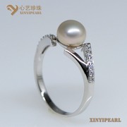 (7-7.5mm紫色)珍珠戒指XY14023-3|心艺珍珠饰品网-珍珠图片