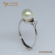 (6.5-7mm白色)珍珠戒指XY14070|心艺20至50元珍珠图片