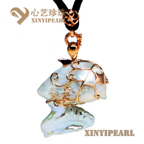 (白色系异形)珍珠吊坠XY15146|心艺强光珍珠图片