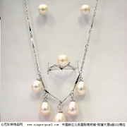 心艺珍珠饰品网图片:珍珠项链xl001-14