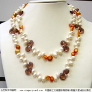 心艺珍珠饰品网图片:花式珍珠项链xl001-4