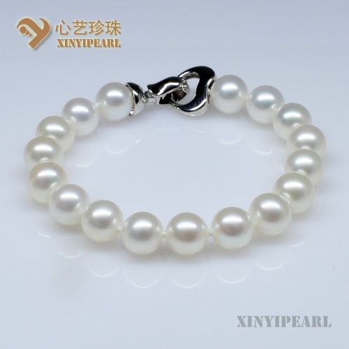 (9-10mm白色)珍珠手链SC12086-1|心艺珍珠饰品网-珍珠图片