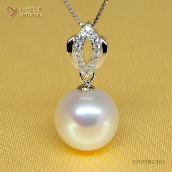 (12-13mm白色)珍珠挂坠SC12178|心艺珍珠饰品网-珍珠图片