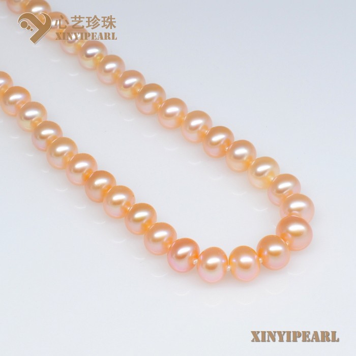 (8-9mm粉色)珍珠项链SC12253-2|心艺微瑕珍珠图片