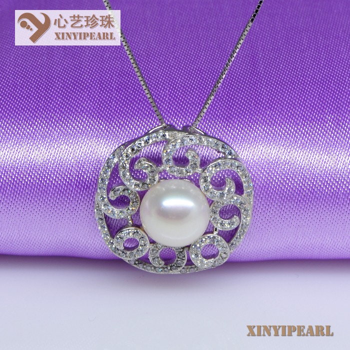 (11-12mm白色)珍珠吊坠XY13028-1|心艺珍珠饰品网-珍珠图片